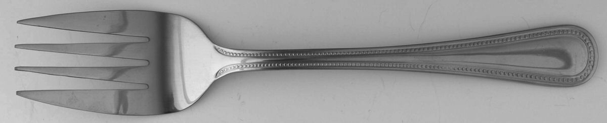Pearl (Stainless) Medium Solid Cold Meat Serving Fork by Jcpenney-1