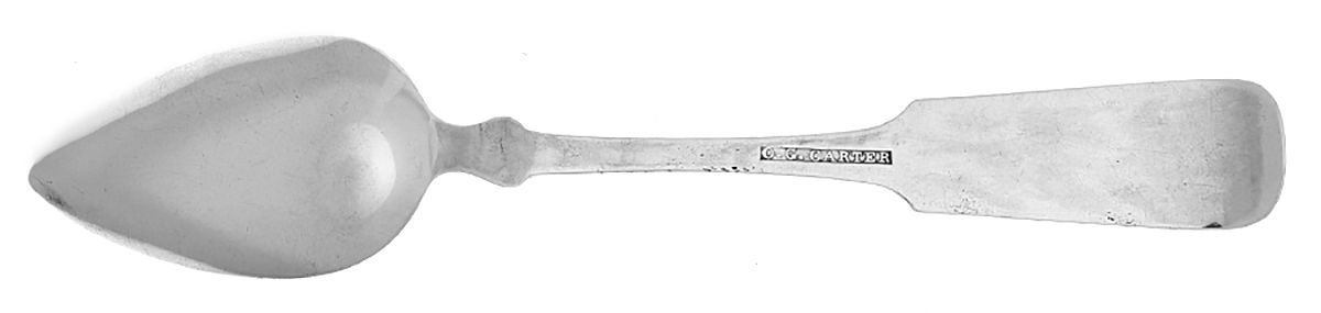 Coin Silver Flatware Five O'Clock Teaspoon by John S Putnam-2