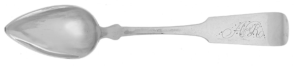 Coin Silver Flatware Five O'Clock Teaspoon by John S Putnam-1