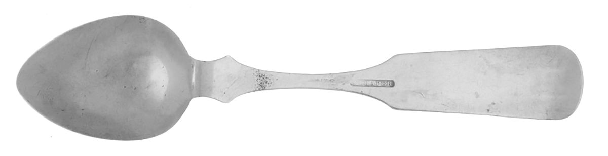 Coin Silver Flatware Dessert/Oval Soup Spoon by Joseph Draper-2