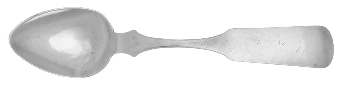 Coin Silver Flatware Dessert/Oval Soup Spoon by Joseph Draper-1