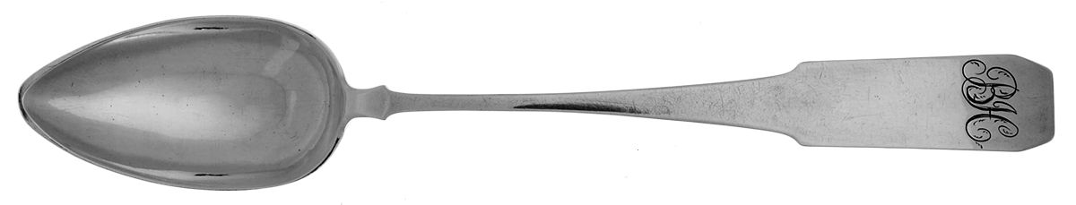 Coin Silver Flatware Teaspoon by Jesse Corbett-1