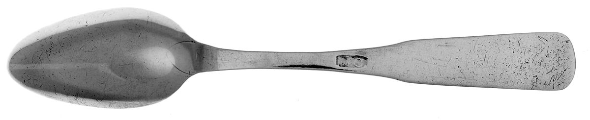 Coin Silver Flatware Five O'Clock Teaspoon by Joseph Clark-2