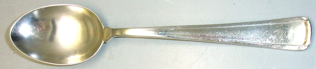 JAG4 (Sterling) Place/Oval Soup Spoon by Jager-1