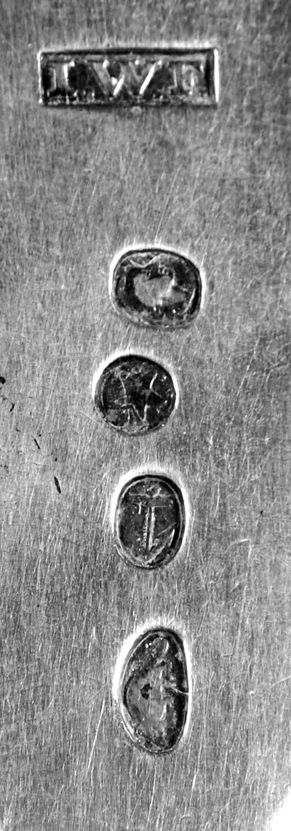 Coin Silver Flatware Dessert/Oval Soup Spoon by John Wesley-Wolfe Forbes-3