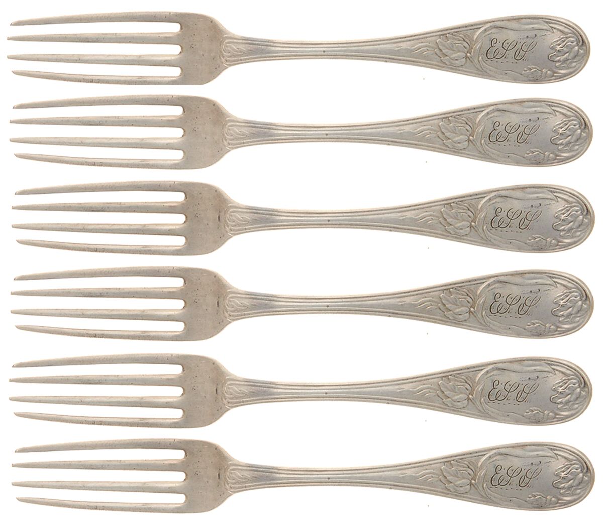 JSO1 (Coin) Fork - Set of 6 by Joseph Seymour & Co.-1