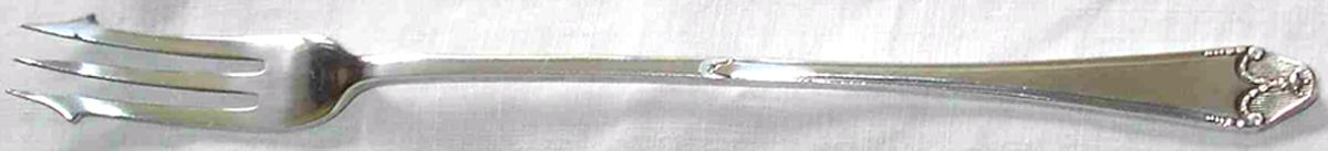 JTU4 (Silverplate) Long Handle Pickle/Olive Fork by John Turton-1