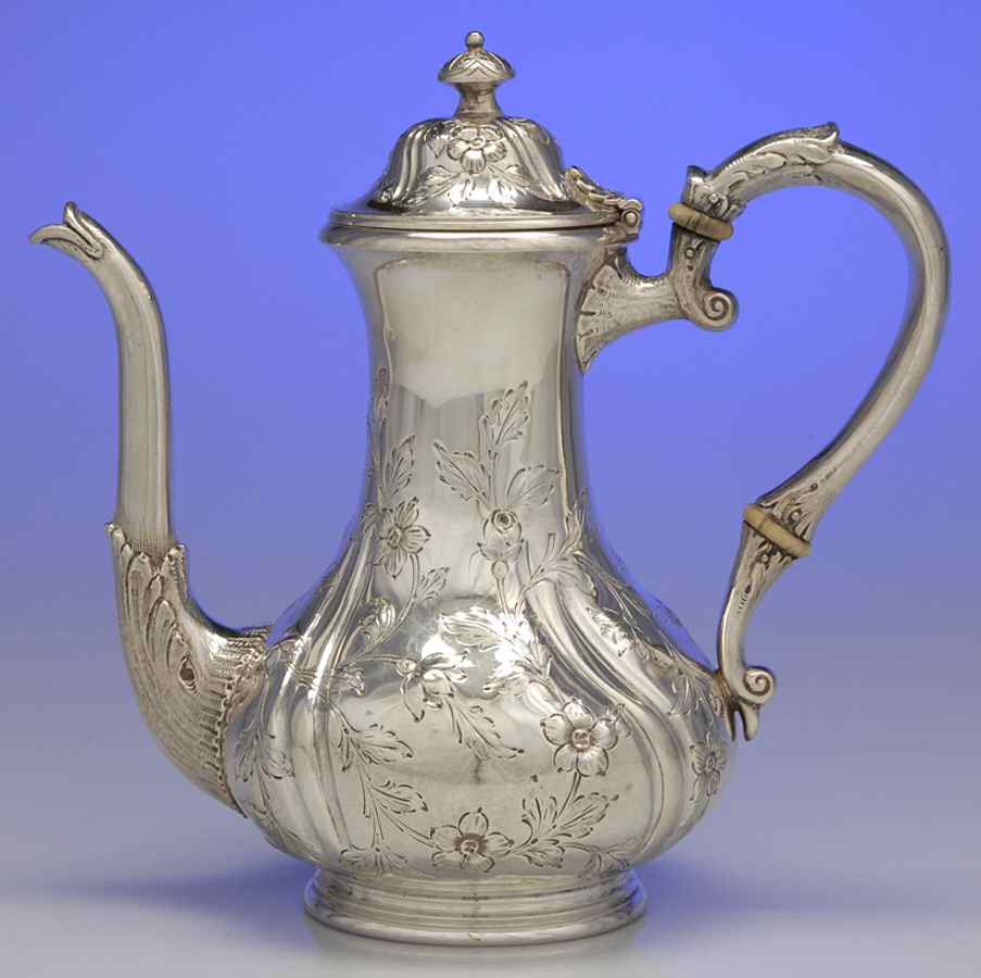 337 (Sterling, Hollowware) Coffee Pot by Jenkins & Jenkins-1