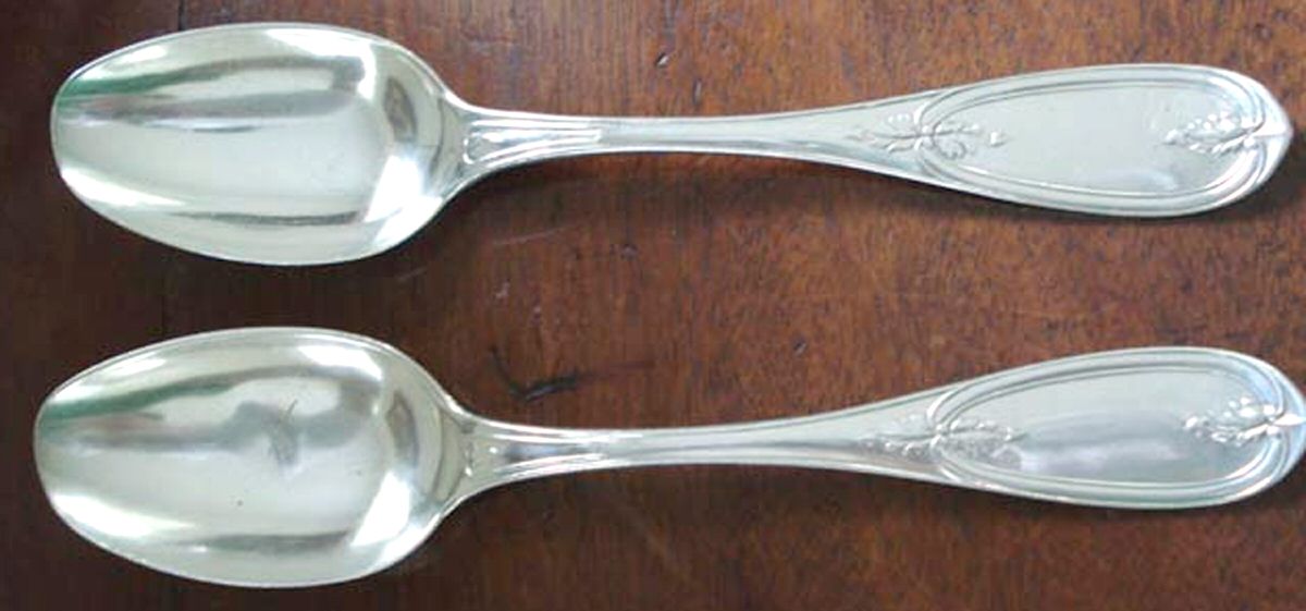 Olive (Coin) Teaspoon by Ball & Poor Jones-1