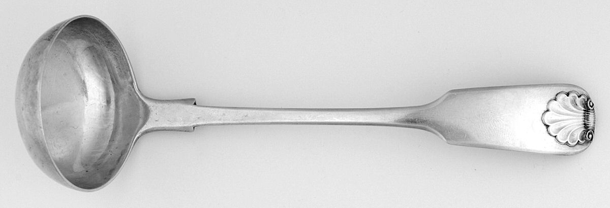 JMK1 (Sterling) Solid Piece Cream Ladle by J. Mckay-1