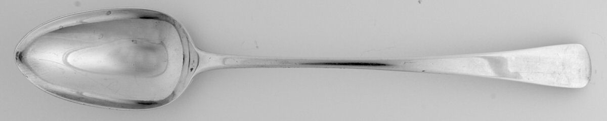 JBK1(Sterling) Large Solid Dressing Spoon by John Blake-1