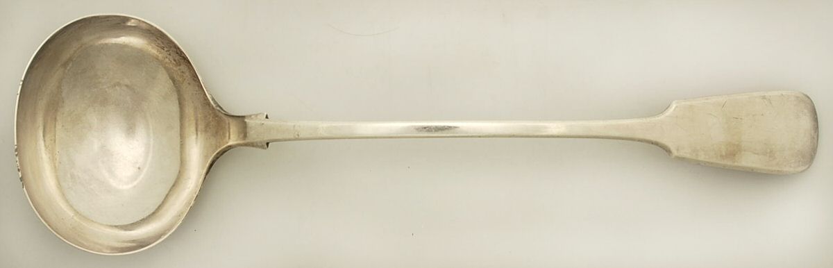 J5S1 Solid Soup Ladle by John Sherwood & Sons-1