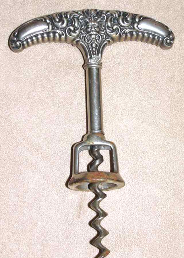 JRX1 (Sterling, Hollowware) Corkscrew by John W Reddall-1