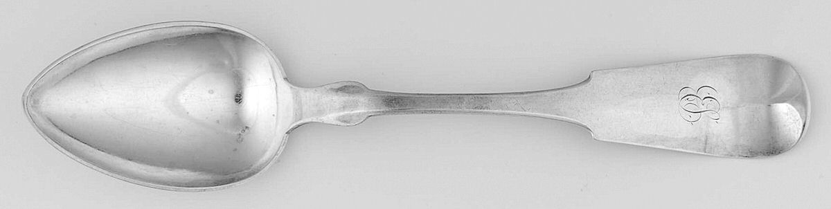 JEW26 (Coin) Tablespoon (Serving Spoon) by J E Caldwell-1