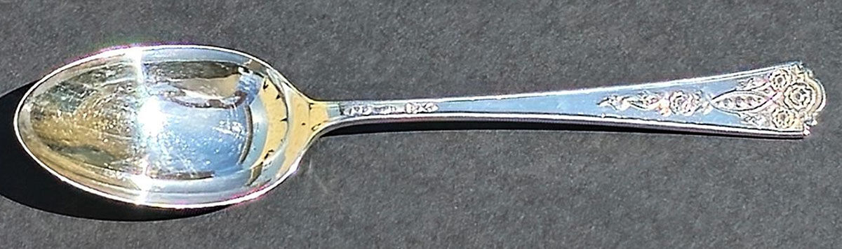 JDS8 (Silverplate) Place/Oval Soup Spoon by James Dixon & Sons-1