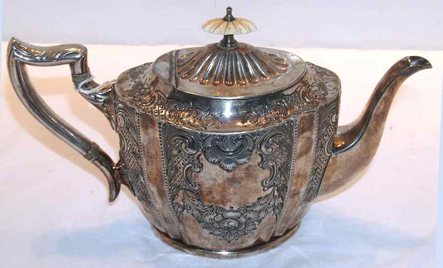 10733 (Silverplate, Hollowware) Teapot by James Deakin & Sons-1