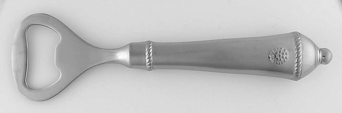 Berry and Thread (Stainless) Bottle Opener with Stainless Bowl by Juliska Flatware-1