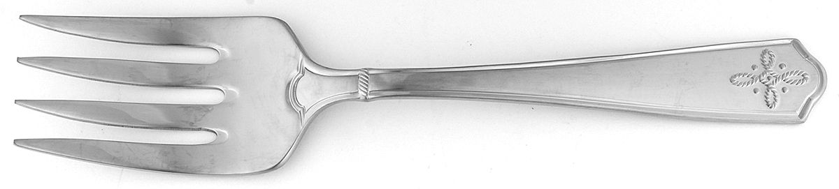 Villandry (Stainless) Medium Solid Cold Meat Serving Fork by Juliska Flatware-1