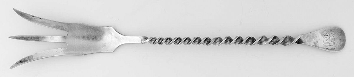JSM5 (Sterling) Large Lettuce Serving Fork by J S Macdonald-1