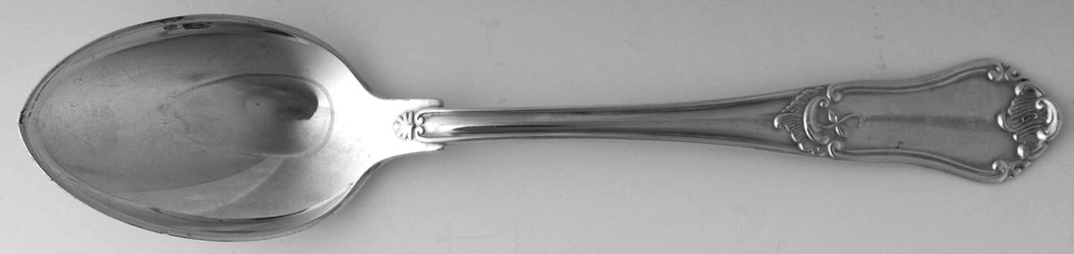 J7G3 (Sterling) Place/Oval Soup Spoon by Johannes Siggaard-1