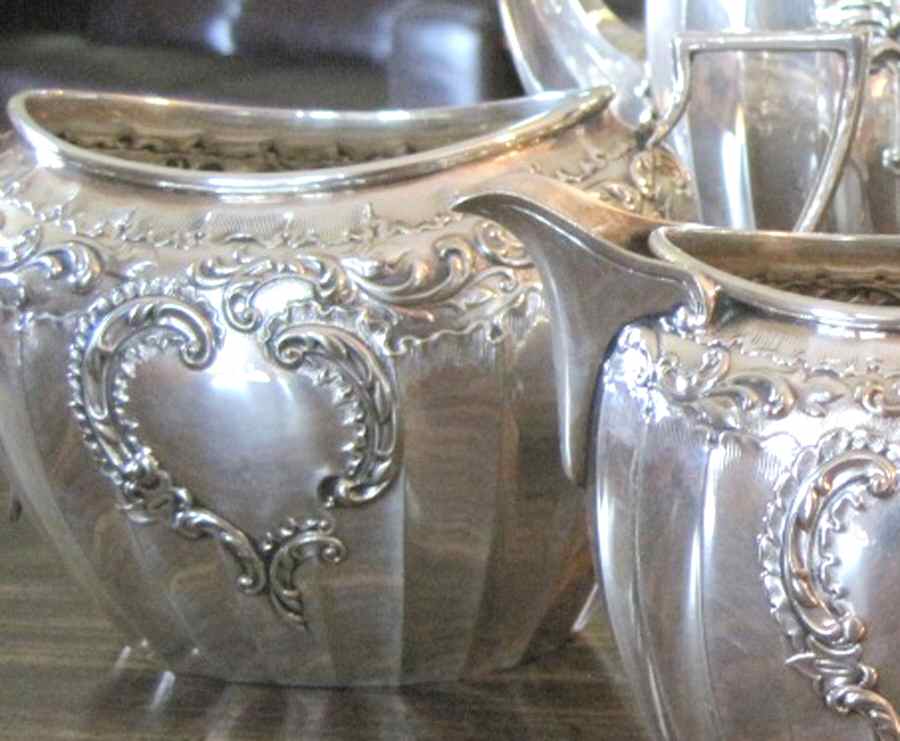 K619 (Silverplate, Hollowware) Sugar Bowl No Lid by James Dixon & Sons-1