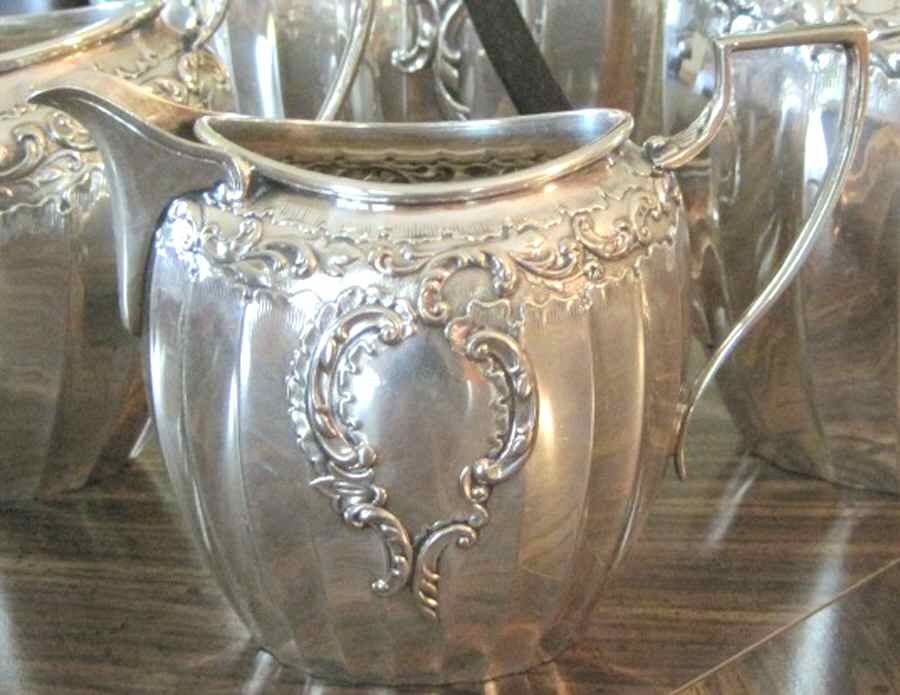 K619 (Silverplate, Hollowware) Creamer by James Dixon & Sons-1