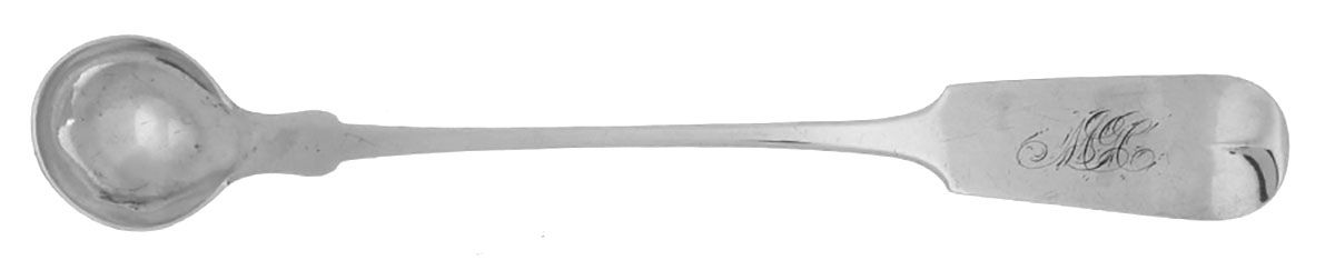 Coin Silver Flatware Mustard Spoon by John H Tyler & Co-1