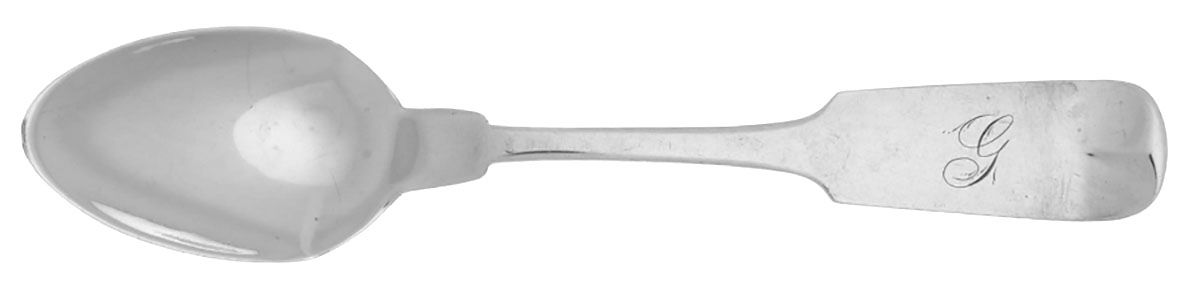 Coin Silver Flatware Five O'Clock Teaspoon by John H Tyler & Co-1