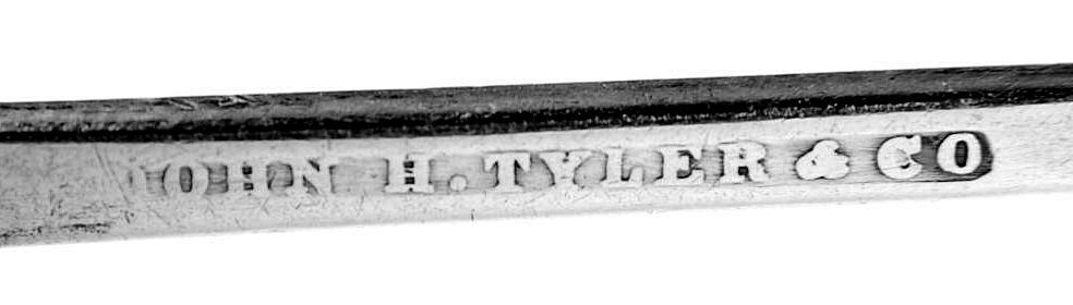 Coin Silver Flatware Mustard Spoon by John H Tyler & Co-3