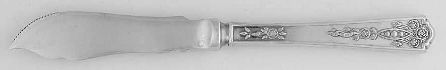 Jds12 (Sterling) Hollow Handle Master Butter with Sterling Blade by James Dixon & Sons-1