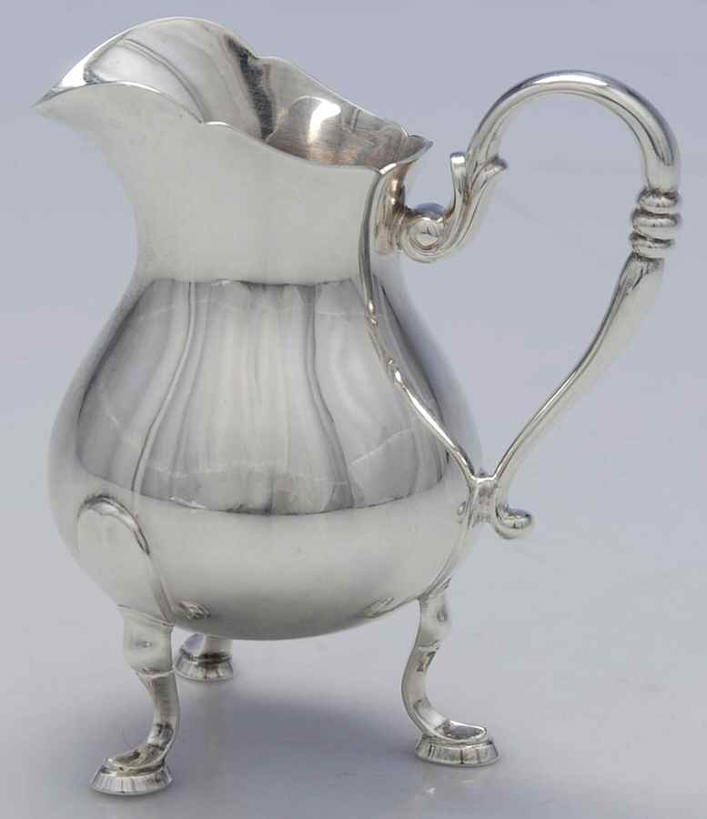 4593 (Sterling, Hollowware) Mini Creamer by Jezler-1