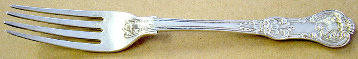 Queens (Sterling) Fork by Joseph&Albert Savory-1