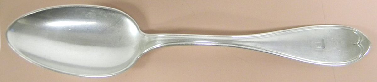 J7S1 (Coin) Place/Oval Soup Spoon by Jones, Shreve, Brown & Co-1