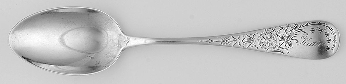 11 (Sterling) Place/Oval Soup Spoon by JB & SK Knowles Silver-1