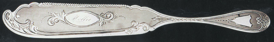 JBO3 (Coin) Solid Bright Cut Cake Saw by J Bowman-1