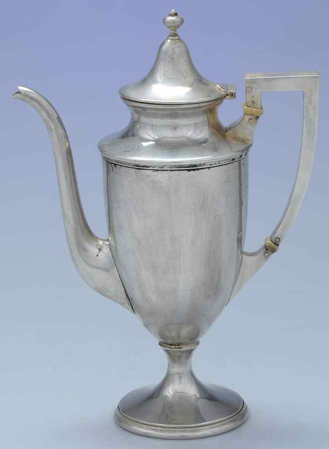 575 (Sterling, Hollowware) Mini Coffee Pot by J E Caldwell-1