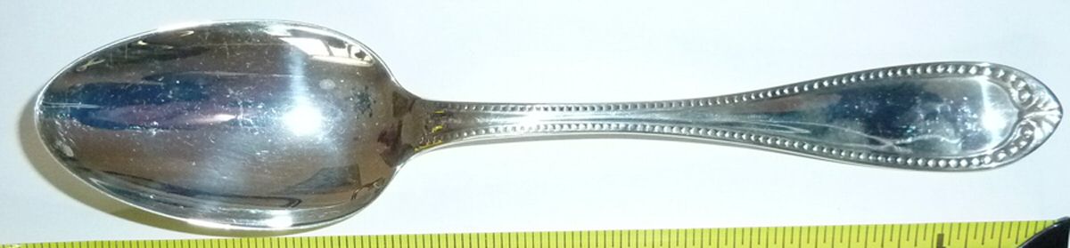 J7S3 (Coin) Tablespoon (Serving Spoon) by Jones, Shreve, Brown & Co-1