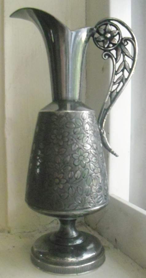 1042 (Silverplate, Hollowware) Creamer by James Tufts-1