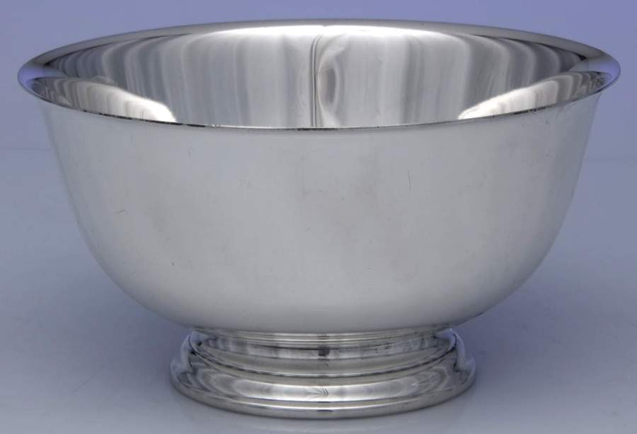 Paul Revere (Sterling, Hollowware) 6" Paul Revere Bowl by J E Caldwell-1