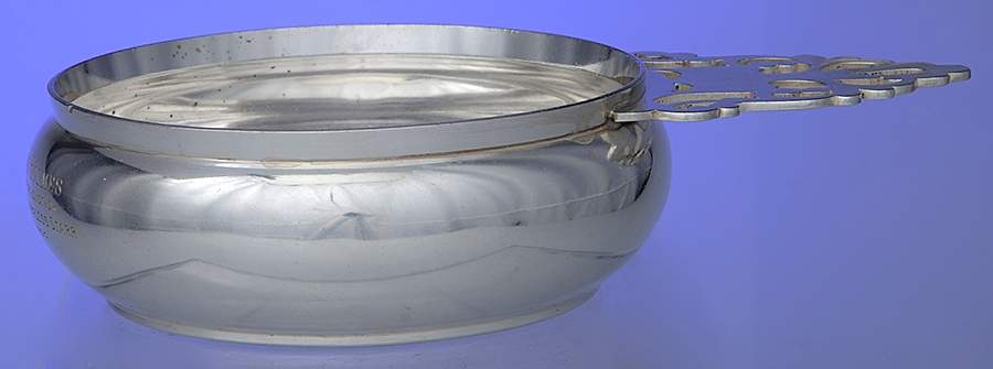 126 (Sterling, Hollowware) 5" Porringer by J E Caldwell-1