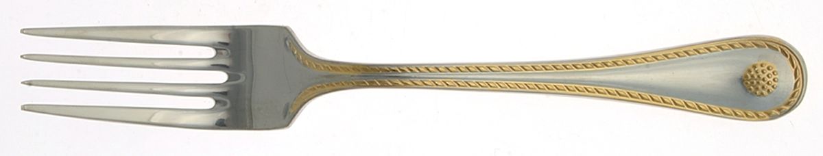 Berry and Thread-Gold Accent (Stainless) Individual Salad Fork by Juliska Flatware-1