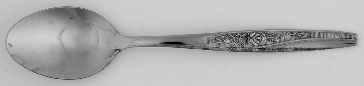 Midnight Rose (Stainless) Teaspoon by Japan-1