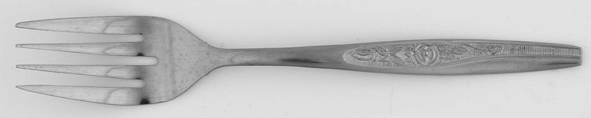 Midnight Rose (Stainless) Individual Salad Fork by Japan-1