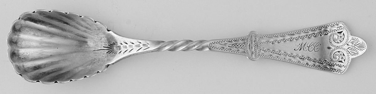 JWT12 (Coin) Master Salt Spoon by James Watts Silver-1