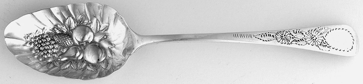 JLA3 (Sterling) Solid Berry Spoon/Tablespoon by John Lambe-1