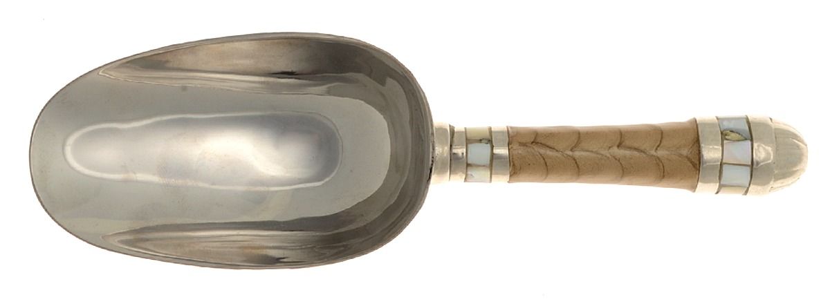 Classic-Toffee (Stainless) Ice Scoop Solid Piece by Julia Knight-1
