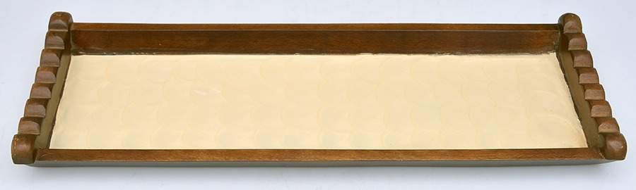 Classic-Snow (Aluminum, Hollowware) Wood Bread Tray by Julia Knight-1