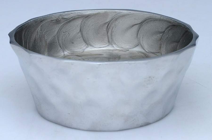 Classic-Platinum (Aluminum, Hollowware) Wine Bottle Coaster by Julia Knight-1