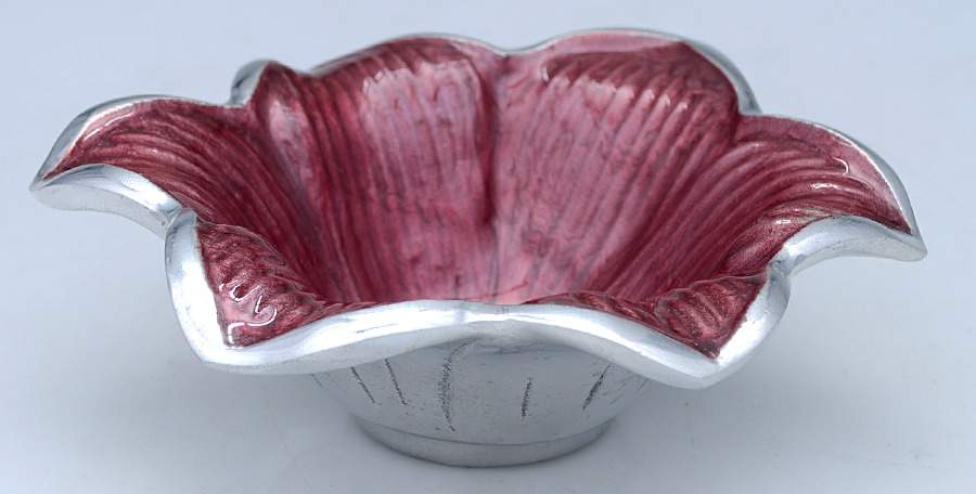 Classic-Pomegranate (Aluminum, Hollowware) 4" Round Bowl by Julia Knight-1