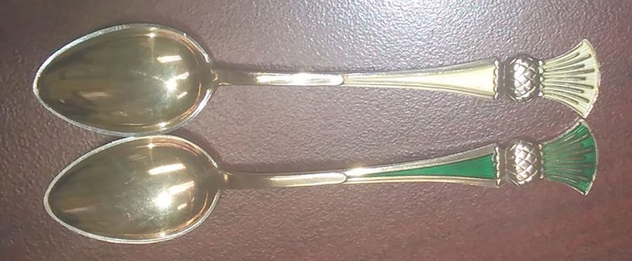 JTO11 (Sterling) Teaspoon by J. Tostrup (Norway)-1